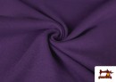 Vente en ligne de Tissu de Poing Canalé couleur Violet foncé