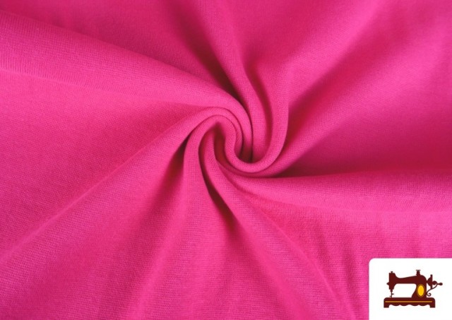 Tissu de Poing Canalé couleur Rosé