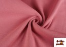 Acheter en ligne Tissu de Poing Canalé couleur Rose avec Nuances