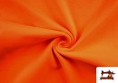 Vente en ligne de Tissu de Poing Canalé couleur Orange