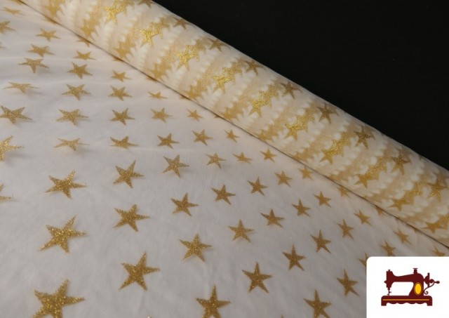 Vente de copy of Tissu en Tulle Imprimé Multicolore avec Paillettes/Strass/Brillants