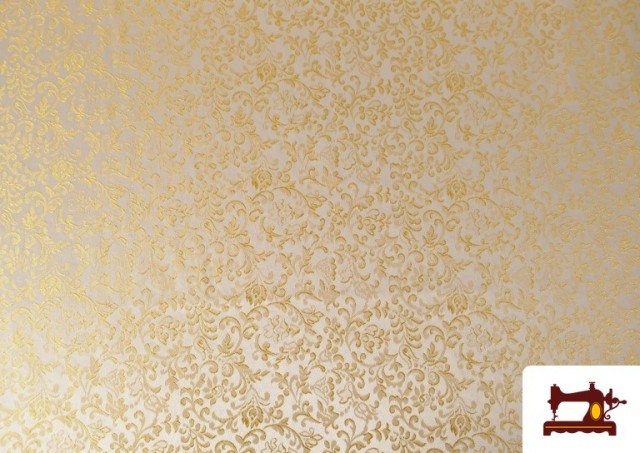Vente en ligne de copy of Tissu en Brocart avec Lamé Argenté/Doré couleur Doré