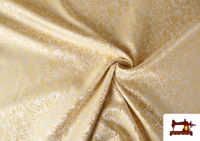 copy of Tissu en Brocart avec Lamé Argenté/Doré couleur Doré