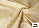 copy of Tissu en Brocart avec Lamé Argenté/Doré couleur Doré
