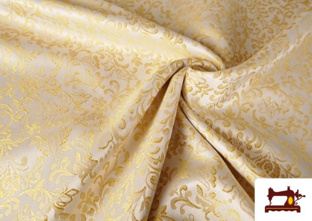 copy of Tissu en Brocart avec Lamé Argenté/Doré couleur Doré