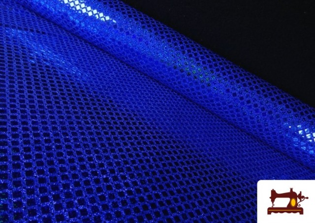 Vente en ligne de copy of Tissu avec Paillettes Animal Print Serpent couleur Gros bleu