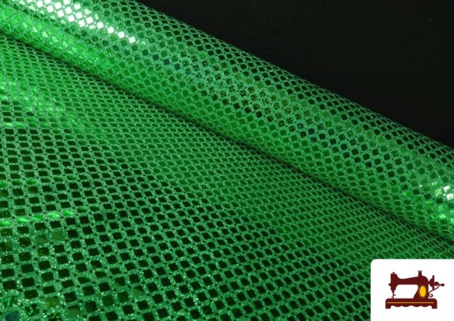 Vente en ligne de copy of Tissu avec Paillettes Animal Print Serpent couleur Vert
