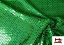 copy of Tissu avec Paillettes Animal Print Serpent couleur Vert