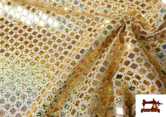Acheter en ligne copy of Tissu avec Paillettes Animal Print Serpent