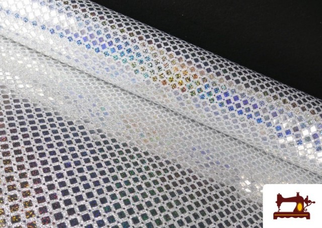 Vente en ligne de copy of Tissu avec Paillettes Animal Print Serpent couleur Argenté