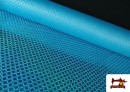Vente en ligne de copy of Tissu avec Paillettes Animal Print Serpent couleur Bleu turquoise
