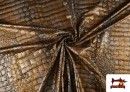 Vente en ligne de copy of Tissu en Cuir Synthétique et Lycra Velours couleur Brun