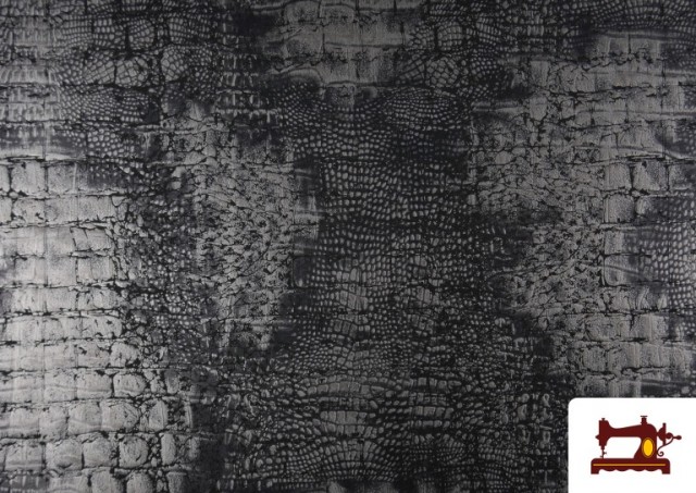 copy of Tissu en Cuir Synthétique et Lycra Velours couleur Gris