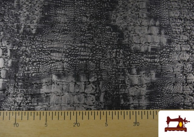 Acheter copy of Tissu en Cuir Synthétique et Lycra Velours couleur Gris