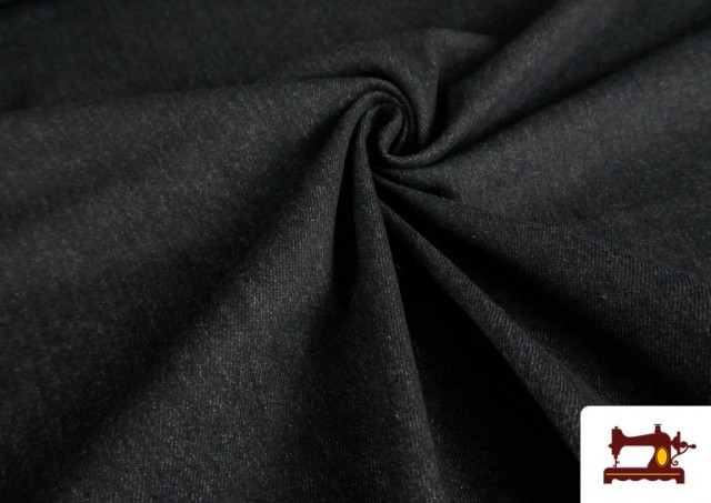 Vente de copy of Tissu Texan Brodé avec Fleurs couleur Gris