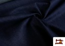 Vente en ligne de copy of Tissu Texan Brodé avec Fleurs couleur Bleu Marine