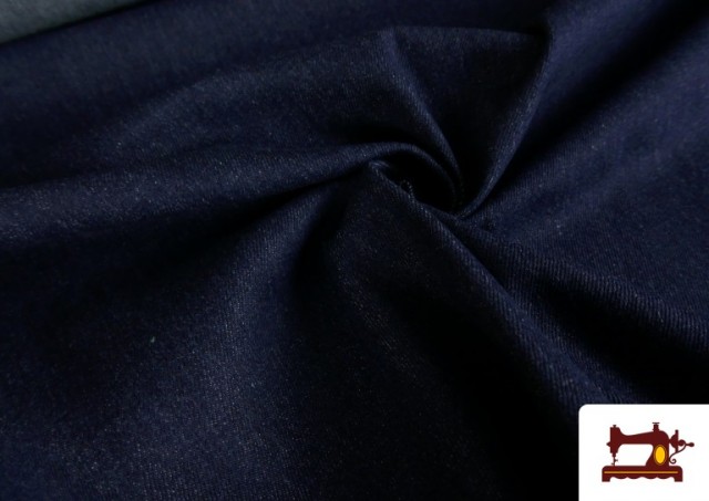 Vente en ligne de Tissu Jean Uni Denim couleur Bleu Marine