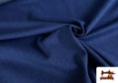 copy of Tissu Texan Brodé avec Fleurs couleur Bleu