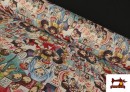 copy of Tissu en Gobelin avec Imprimé Ethnique