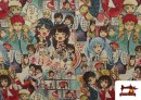 Vente de copy of Tissu en Gobelin avec Imprimé Ethnique