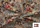Vente en ligne de copy of Tissu en Gobelin avec Imprimé Ethnique