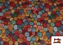 Vente de copy of Tissu en Gobelin avec Imprimé Ethnique