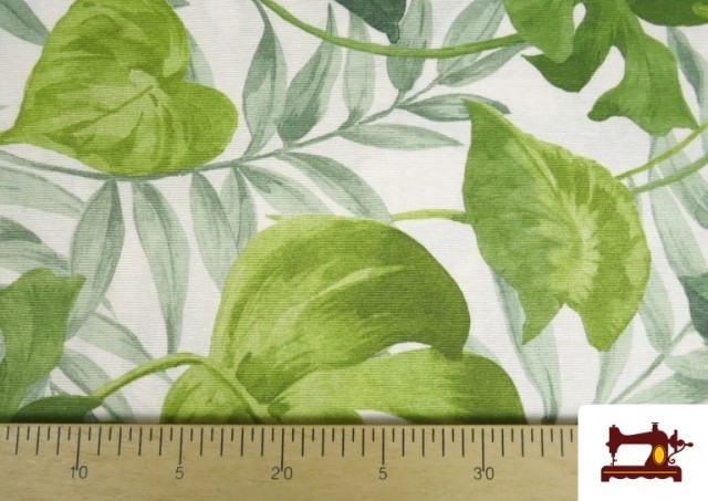 Acheter en ligne copy of Tissu en Canvas Tropical Vert