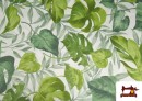 Vente en ligne de copy of Tissu en Canvas Tropical Vert