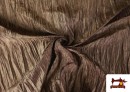 Vente de copy of Tissu en Soie Naturel Shantung avec Imprimé Jaune couleur Bronzé