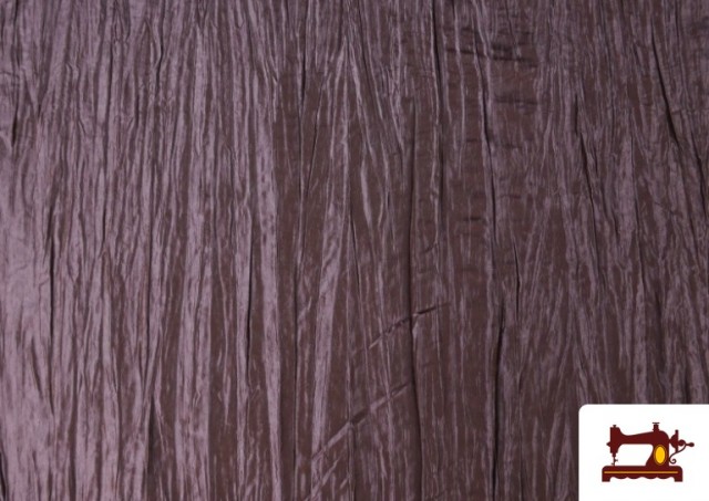 copy of Tissu en Soie Naturel Shantung avec Imprimé Jaune couleur Mauve