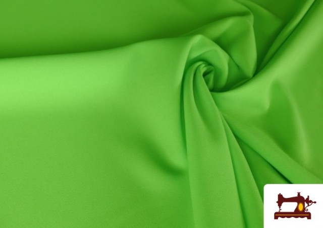 Acheter en ligne Tissu Fluo Phosphorescent couleur Verde flúor