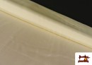 Acheter Tissu Doublure Rayonne Colorée Largeur 70 cm - pièce de 50 mètres couleur Crème