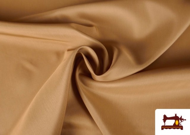 Vente de Tissu Doublure Rayonne Colorée Largeur 70 cm - pièce de 50 mètres couleur Bronzé