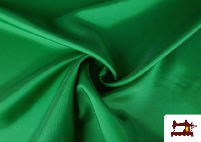 Vente en ligne de Tissu Doublure Rayonne Colorée Largeur 70 cm - pièce de 50 mètres couleur Vert