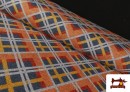 copy of Tissu Style PuntRoma avec Imprimé Pied-de-Poule