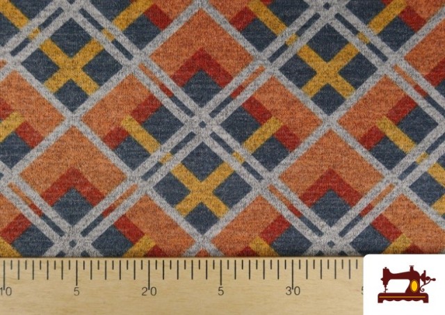 Acheter en ligne copy of Tissu Style PuntRoma avec Imprimé Pied-de-Poule
