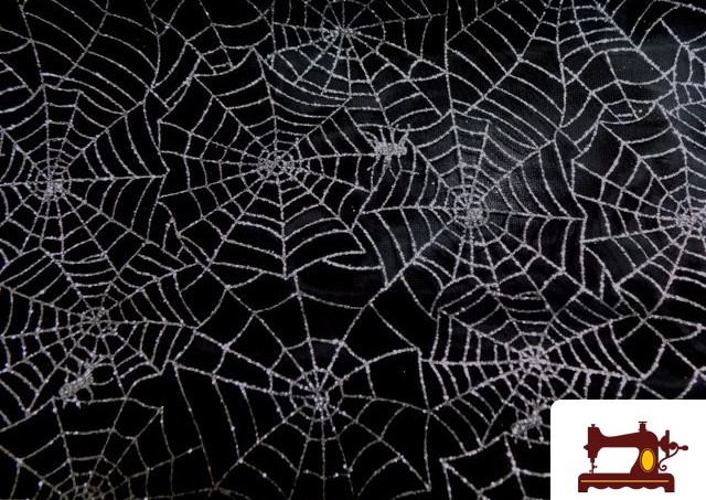 Tissu Toile d'Araignée Halloween