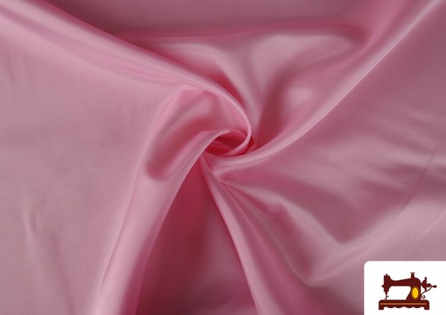 Tissu Doublure Rayonne Colorée Largeur 70 cm - pièce de 50 mètres couleur Rose pâle