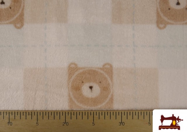 Vente en ligne de Tissu Coraline Polaire Douce Oursons
