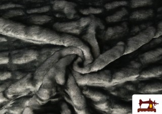 copy of Tissu à Poil Long Rustique pour Costume Viking et Médiéval couleur Gris