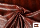 copy of Tissu en Canvas Anti-Taches Floral Style Romantique couleur Tuile