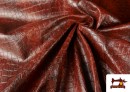 copy of Tissu en Canvas Anti-Taches Floral Style Romantique couleur Tuile
