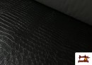 Acheter copy of Tissu en Canvas Anti-Taches Floral Style Romantique couleur Noir