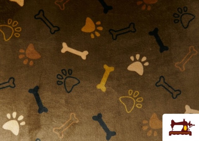 Acheter copy of Tissu en Coraline Polaire Douce avec Imprimé Léopard