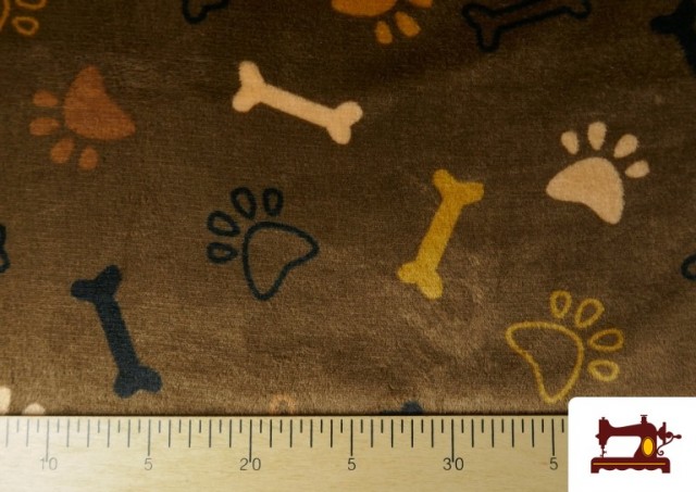 Vente en ligne de copy of Tissu en Coraline Polaire Douce avec Imprimé Léopard