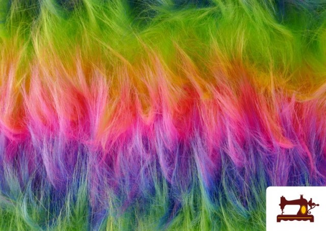 Vente de copy of Tissu à Poil Fantaisie Rouge