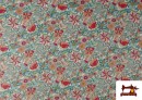 Acheter Tissu Tissu en Coton à Fleurs Multicolores