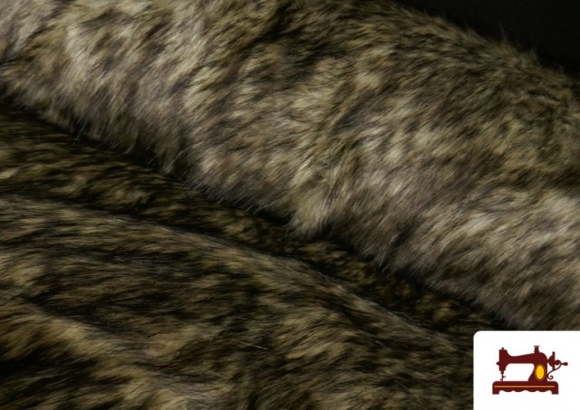Acheter copy of Tissu à Poil Long Rustique pour Costume Viking et Médiéval couleur Gris