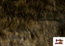 copy of Tissu à Poil Long Rustique pour Costume Viking et Médiéval couleur Brun