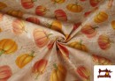 Vente en ligne de Tissu Toile Imprimée Citrouilles